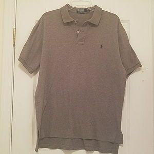 Polo gray short sleeve